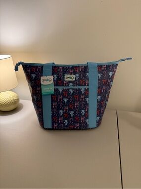 NWT Swig “Miss Independence” Zippi 36 Cooler - Red, White and Blue - BRAND NEW